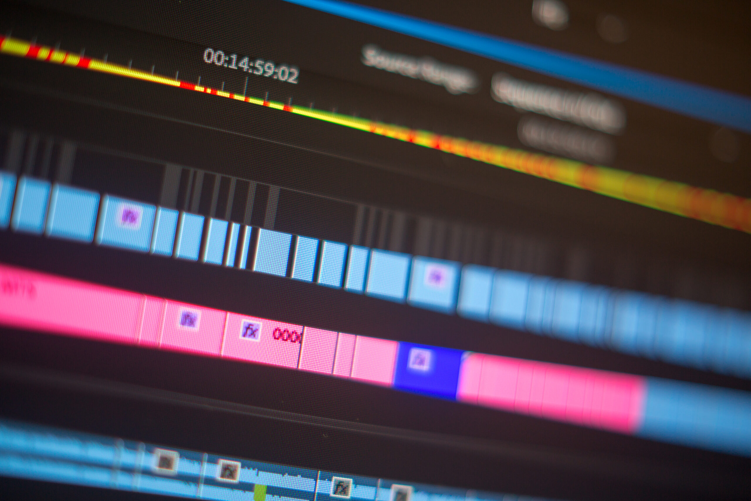 Videonachbearbeitung, Videoschnitt